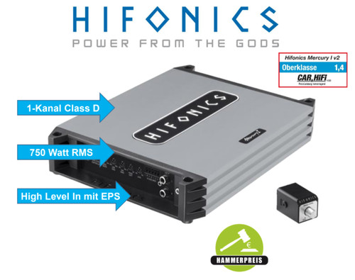 Hifonics mercury mer1v2 - hifonics, v2