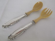 DEKORATIVES ALTES SALATBESTECK