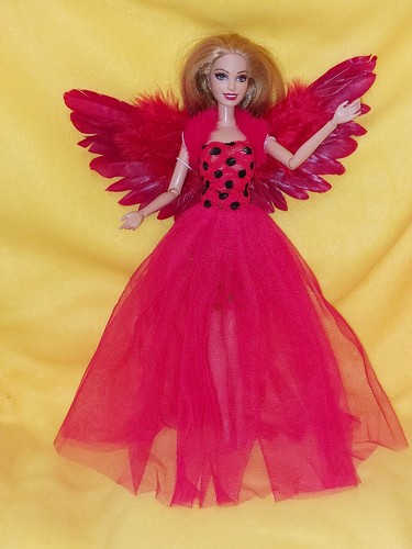Barbie kleid engel fee - kleid,