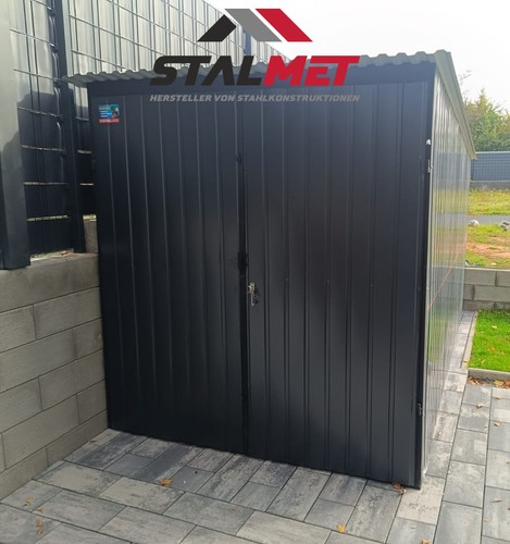 +Blechgarage 2x2m inkl