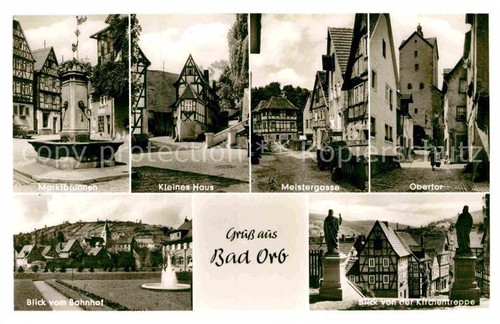 Bad orb marktbrunnen - bad, kleines
