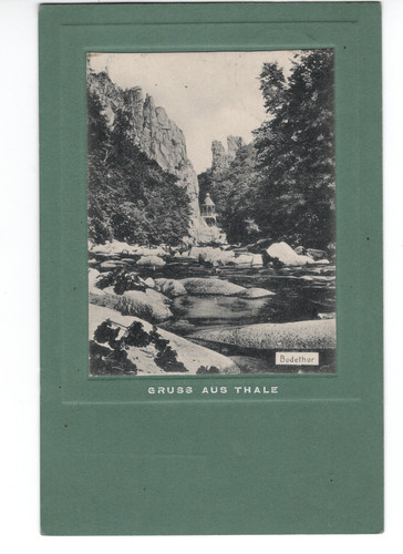 Thale harz 1909 - thale,