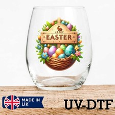 Holz Ostern Schild 8 Stück UV