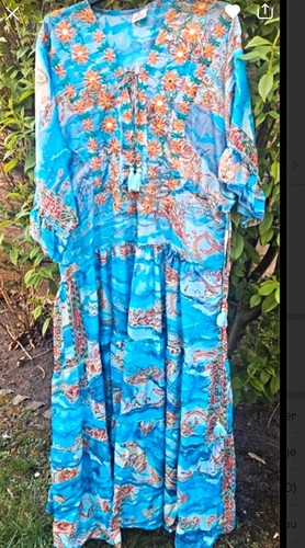 Damen maxikleid lang blumen - maxikleid,