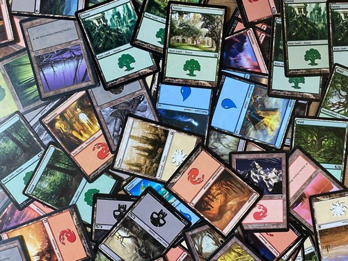 100 basic lands standard - basic,