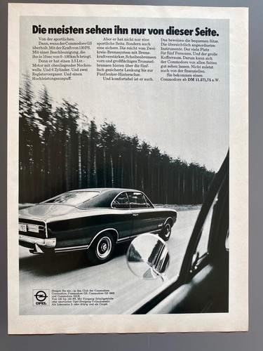 1971 opel commodore - 1971, gs