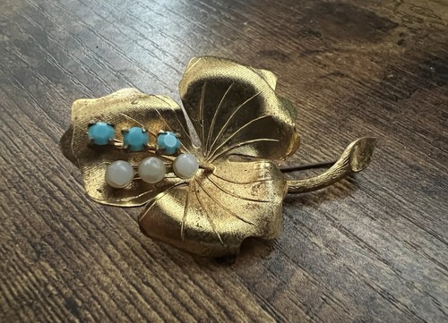 Vintage brosche modeschmuck - brosche,