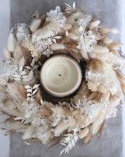 Boho Adventskranz Weihnachten