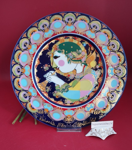 Rosenthal weihnachtsteller - rosenthal,
