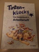 Tintenklecks Das Deutschbuch 4 Arbeitsheft