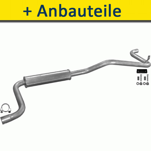 Endschalldämpfer mit