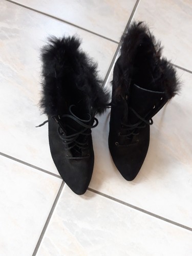 Elegante schwarze stiefeletten - schwarze,