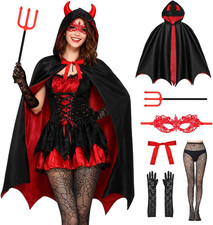 Halloween Teufel Kostüm Damen