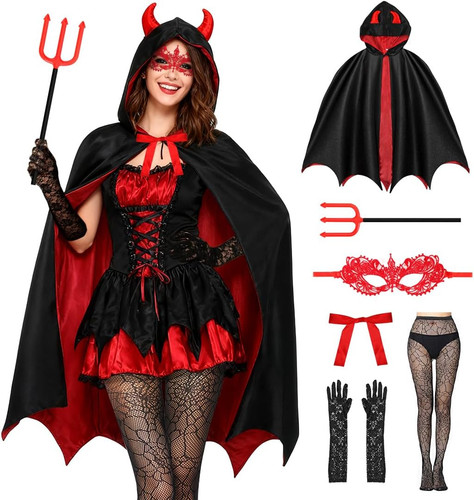 Halloween teufel kostüm damen - kostüm,