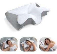 Nackenkissen Memory Kissen  Halskissen 2in1 orthopädisches Kissen Schaum