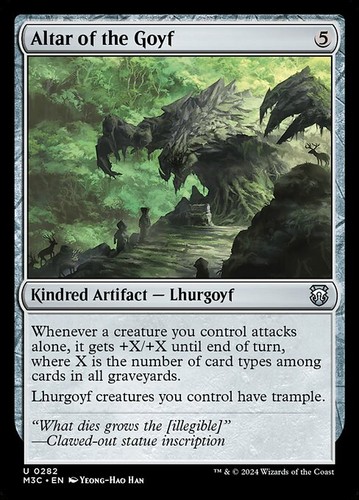 Mtg altar the goyf m3c - -, of
