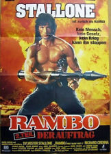 Stallone RAMBO II : FIRST BLOOD PART 2 Original 1 Blatt Filmplakat 1985