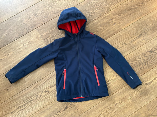 Blau rote cmp softshelljacke - blau/rote,