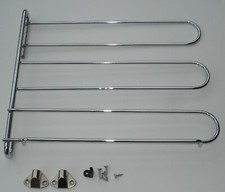 Schwenkbarer Krawatten- und Gürtelhalter für Kleiderschrank