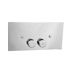 Drückerplatte / Betätigungsplatte Square, für Geberit, Chrom