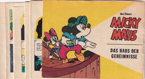 Micky maus comic beilage - micky, 1