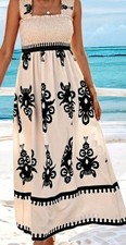 Sommerkleid Strandkleid Lang