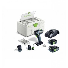 Festool Akku-Bohrschrauber TXS 12 2,5-Set inkl. 2x 12V 2,5 Ah Akku