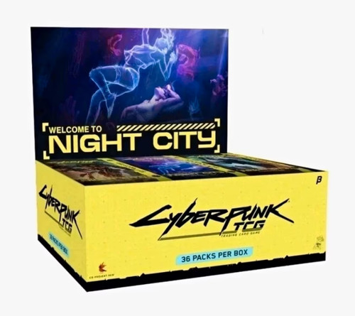 Cyberpunk ccg booster box - cyberpunk,