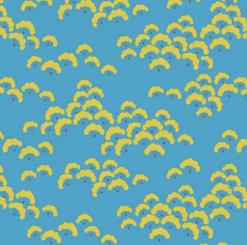 Tilda bloomsville sky florals - sky,