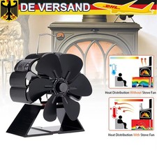 Kaminofen Ventilator 6Flügel