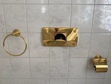 Badezimmer Amatur WC Vergoldet Toilette