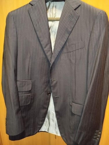 Men zegna blazer blue - men,