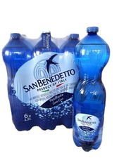 6 San Benedetto Mineral Wasser 1,5 L Flasche mit Pfand 