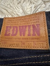 Edwin Japan Denim Jeans Akita