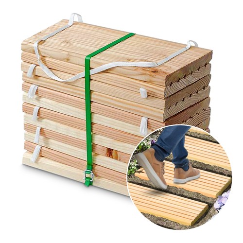 Rollweg holz 250 cm - x,