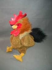 Folkmanis Folktails Handpuppe braun HUHN / HAHN mit Kampfspuren aber ok