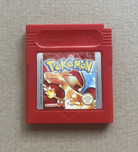 Pokemon rote edition gameboy - pokemon,