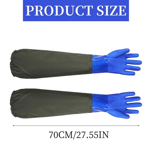 Lange gummihandschuhe 70cm - lange, gummihandschuhe,