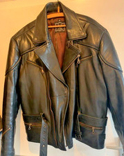 Motorrad Lederjacke Gr. 58