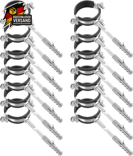 Rohrschellen set für - 50,
