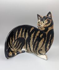 Vintage Seymour Mann Keramik Katze - flache & gebogene Form