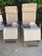 verkaufe zwei Lafuma Relaxliegen,eine in  L  und   1  in  XL  Ausführung