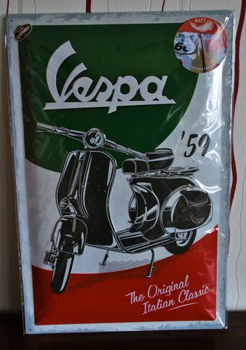 Nostalgic art vespa - vespa, -the