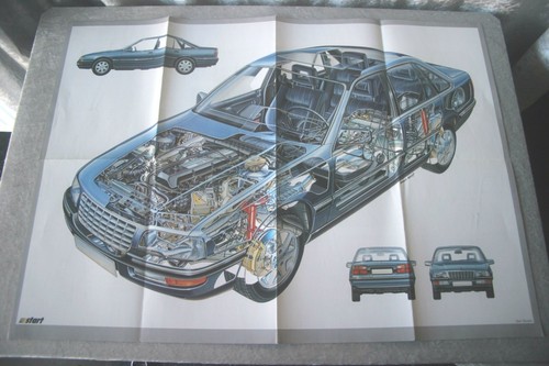 Poster opel omega b - omega,