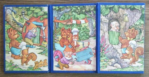Altes bilderbuch leporello - bilderbuch,