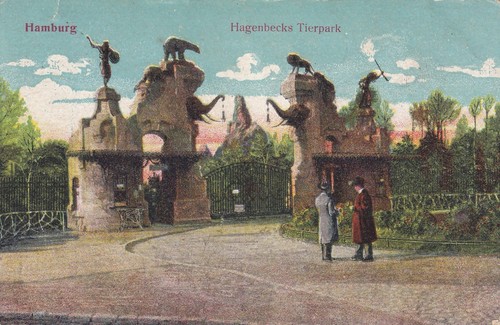 Hamburg hagenbecks - ak,