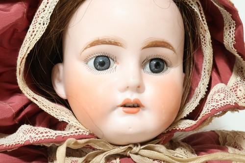 Alte porzellankopfpuppe - alte,