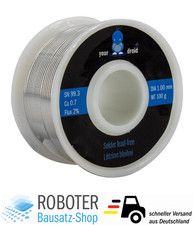 Lötzinn 1mm 100g - , bleifrei