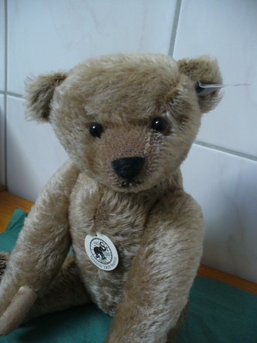 Steiff teddy bär 1908 replica - teddy,