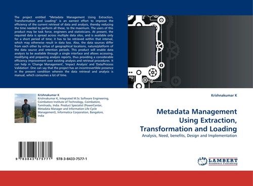 Metadata management using - metadata,